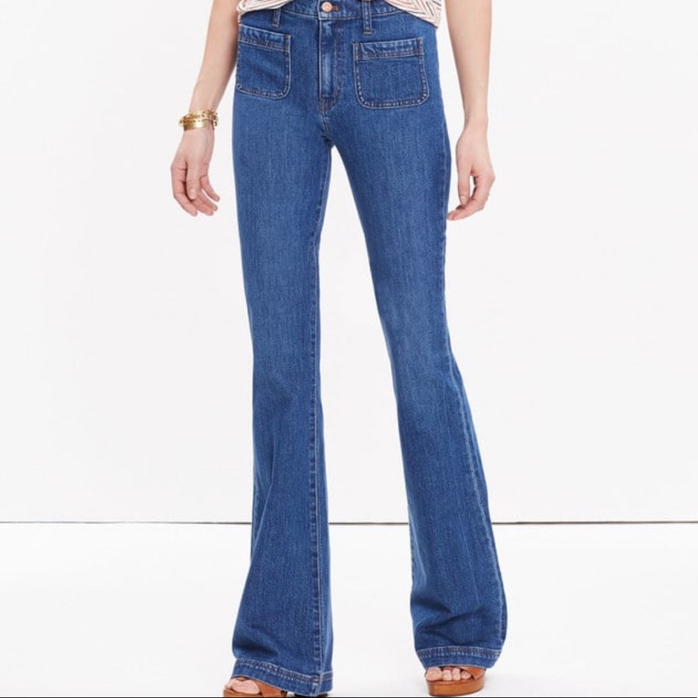 MADEWELL FLEA MARKET FLARE JEANS (24)